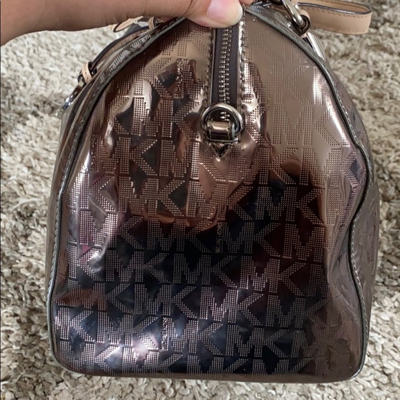 Michael Kors gunmetal bag - Picture 3 of 8